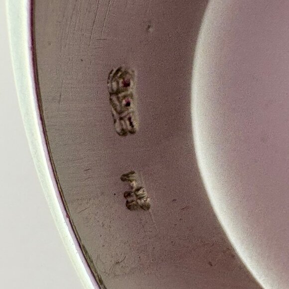 VTG Sterling Silver 925 Cubic Zirconia Tapered Band Statement Ring Size 8.75 - Picture 8 of 11